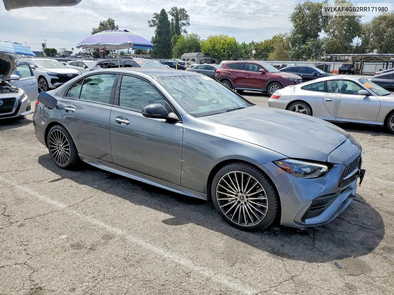 2024 Mercedes-Benz C 300 VIN: W1KAF4GB2RR171980 Lot: 61213646