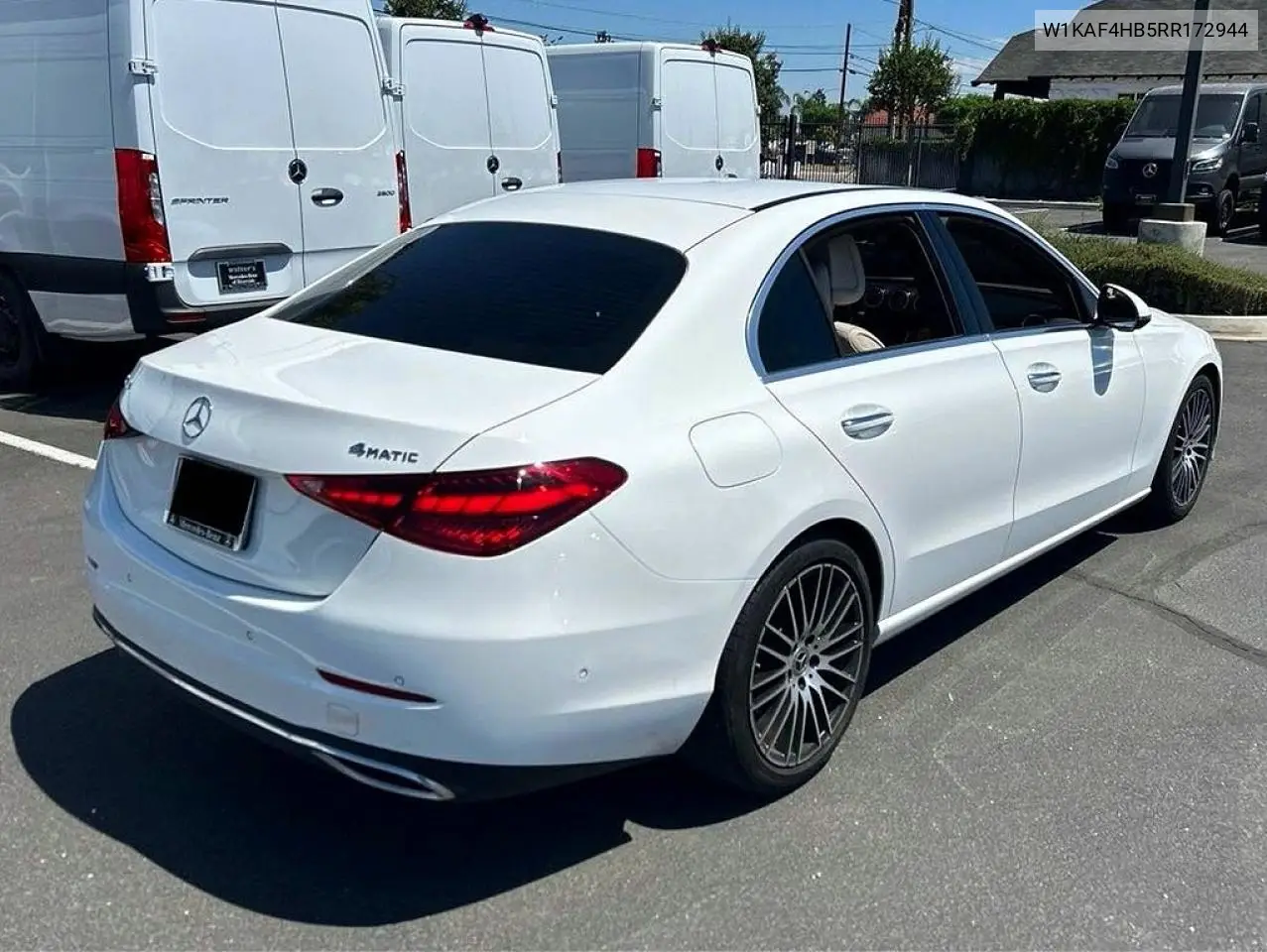 2024 Mercedes-Benz C 300 4Matic VIN: W1KAF4HB5RR172944 Lot: 61978306