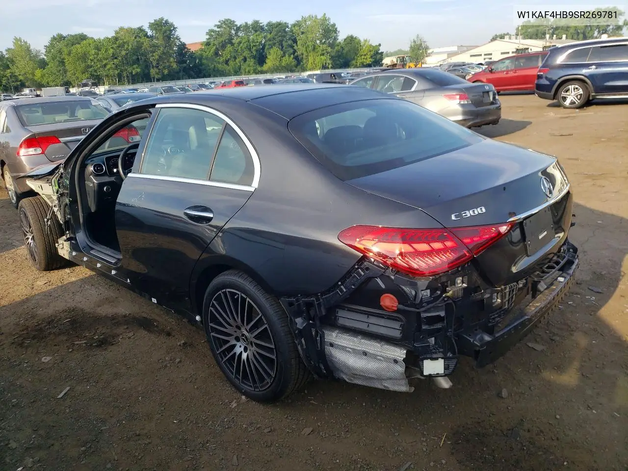 2025 Mercedes-Benz C 300 4Matic VIN: W1KAF4HB9SR269781 Lot: 60942516