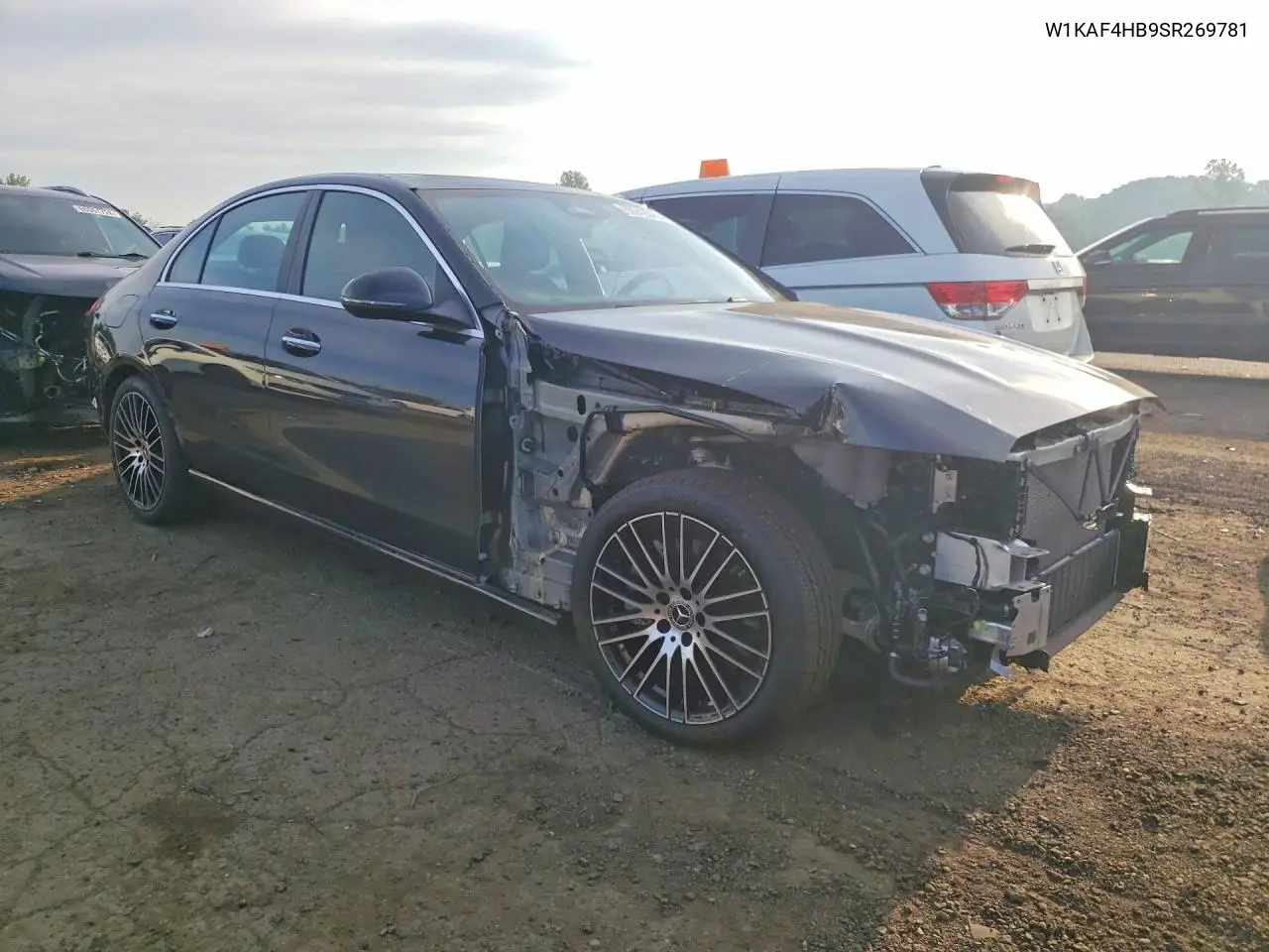 2025 Mercedes-Benz C 300 4Matic VIN: W1KAF4HB9SR269781 Lot: 60942516
