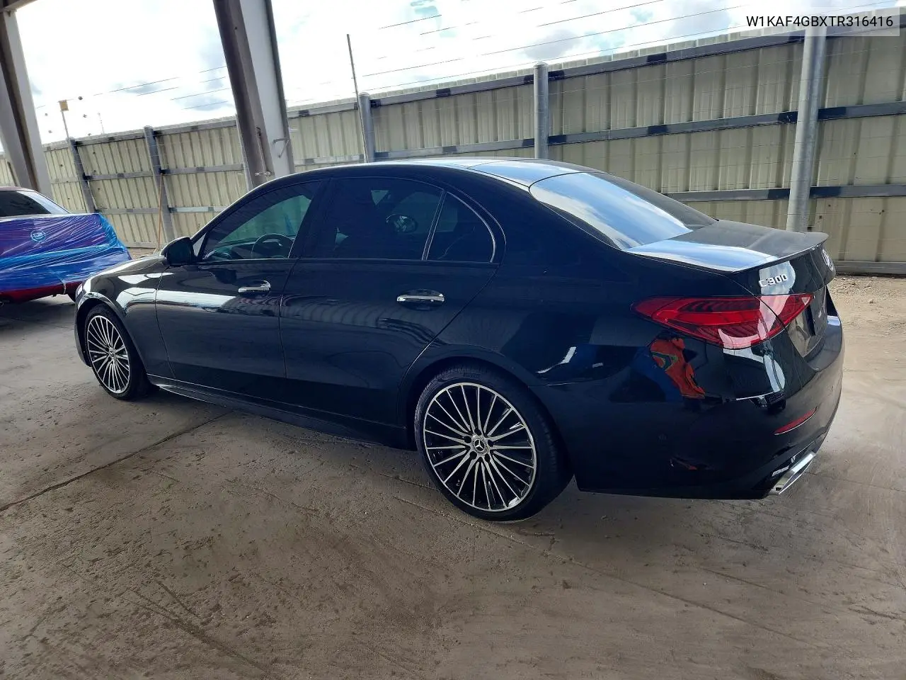 2026 Mercedes-Benz C 300 VIN: W1KAF4GBXTR316416 Lot: 56245186