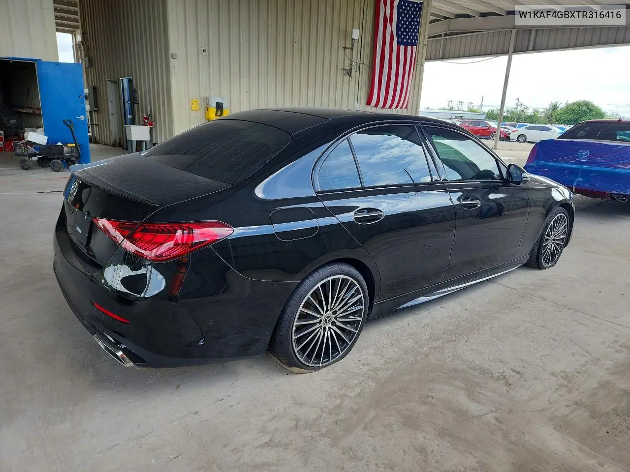 2026 Mercedes-Benz C 300 VIN: W1KAF4GBXTR316416 Lot: 56245186