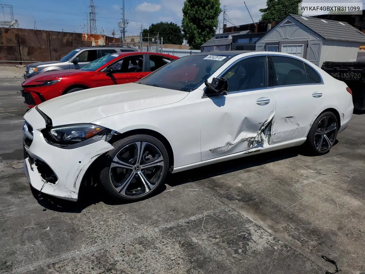 2026 Mercedes-Benz C 300 VIN: W1KAF4GBXTR311099 Lot: 56342816
