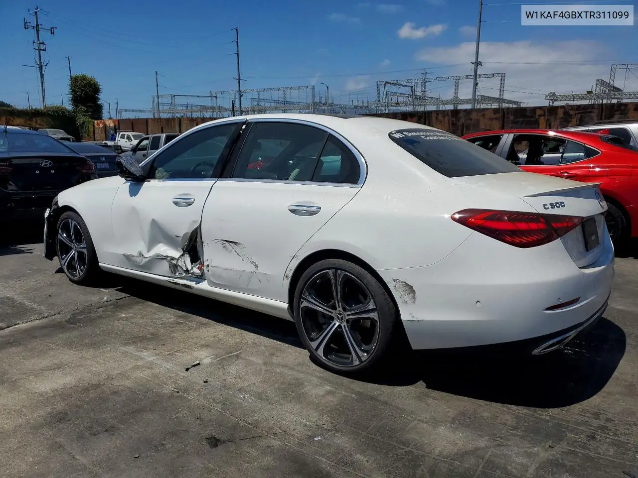2026 Mercedes-Benz C 300 VIN: W1KAF4GBXTR311099 Lot: 56342816