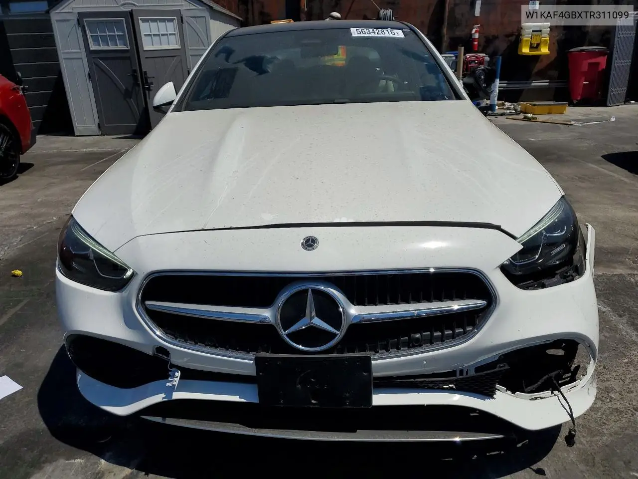 2026 Mercedes-Benz C 300 VIN: W1KAF4GBXTR311099 Lot: 56342816