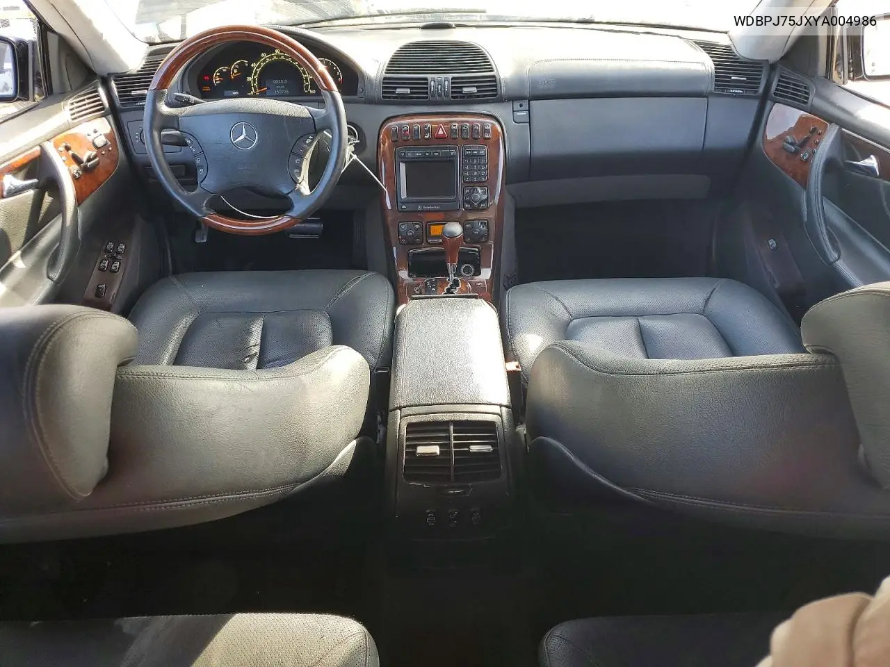 2000 Mercedes-Benz Cl 500 VIN: WDBPJ75JXYA004986 Lot: 49302056