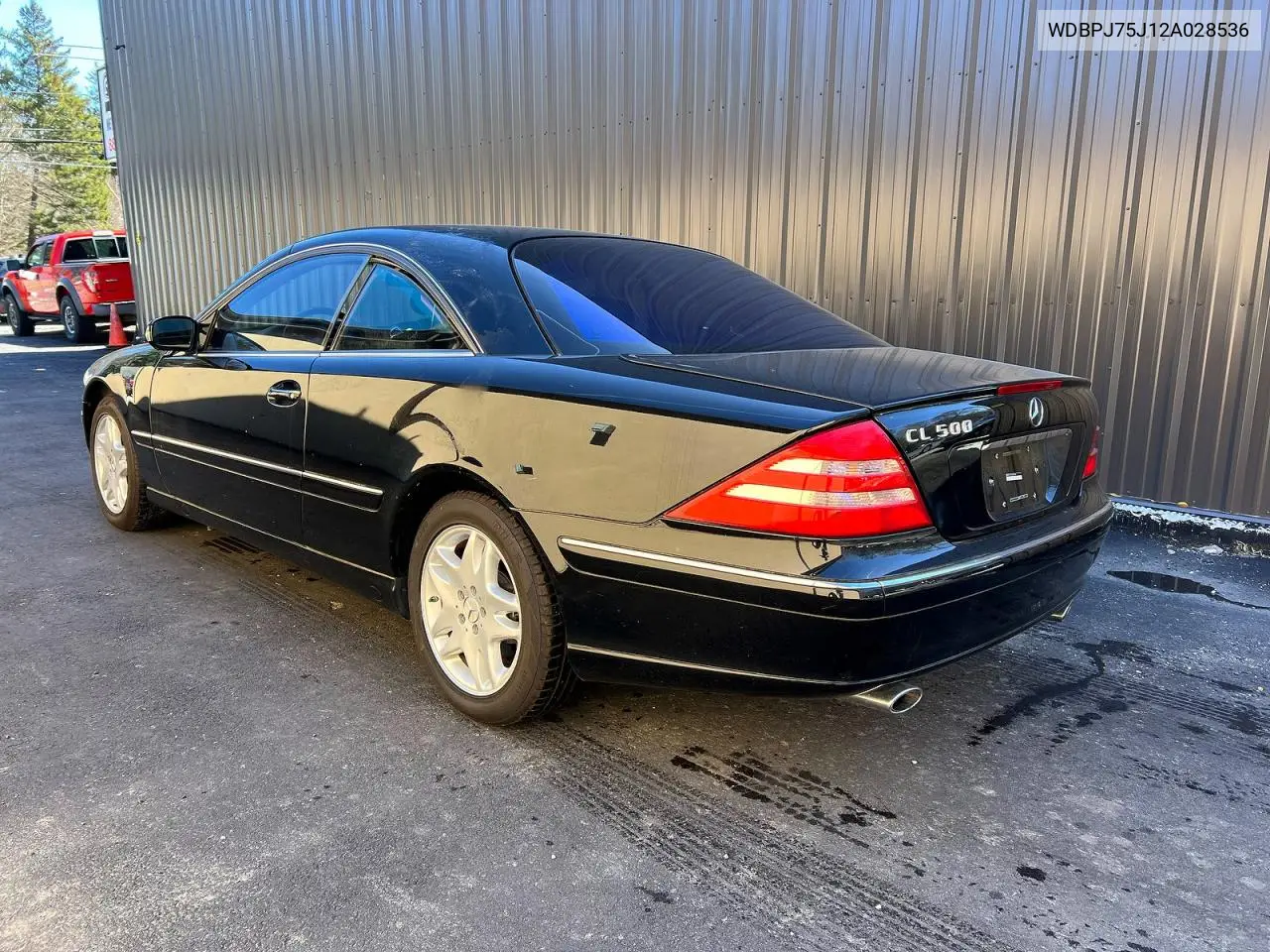 2002 Mercedes-Benz Cl 500 VIN: WDBPJ75J12A028536 Lot: 52797216