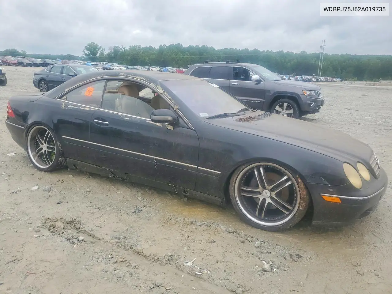 2002 Mercedes-Benz Cl 500 VIN: WDBPJ75J62A019735 Lot: 57682116