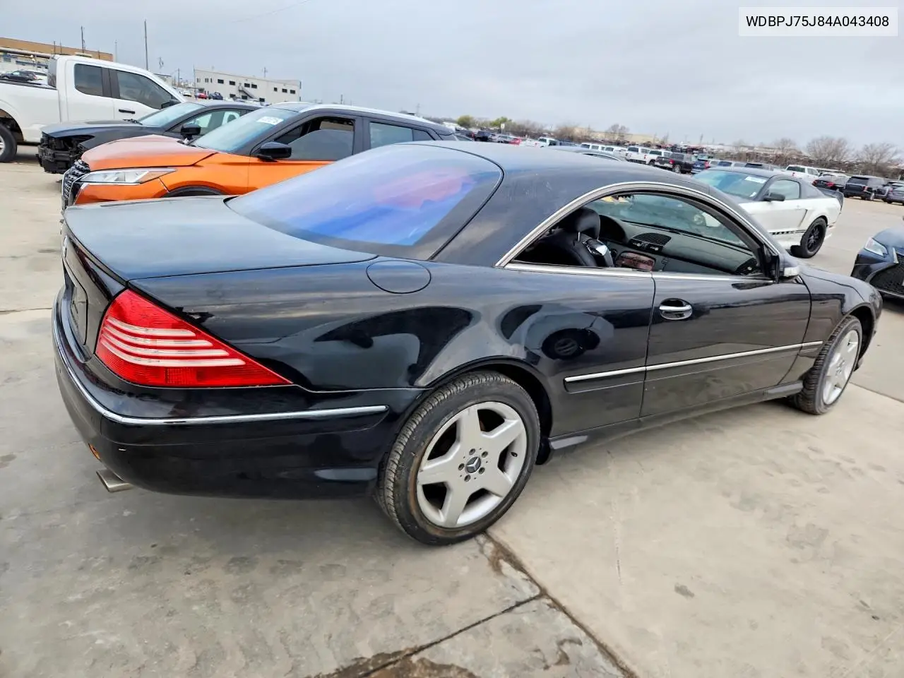 2004 Mercedes-Benz Cl500 VIN: WDBPJ75J84A043408 Lot: 41916596