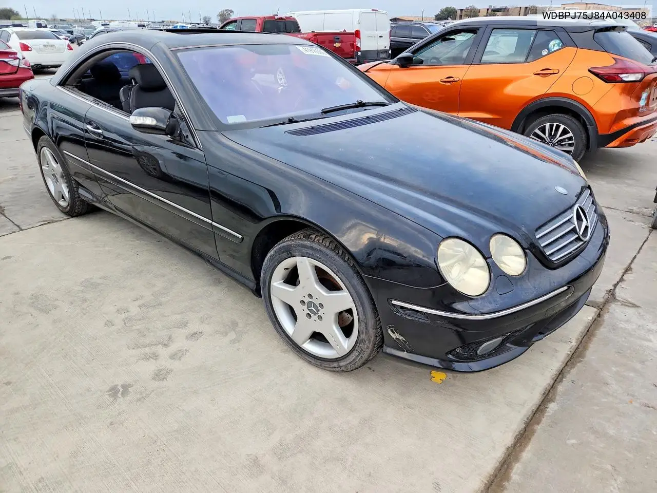 2004 Mercedes-Benz Cl500 VIN: WDBPJ75J84A043408 Lot: 41916596