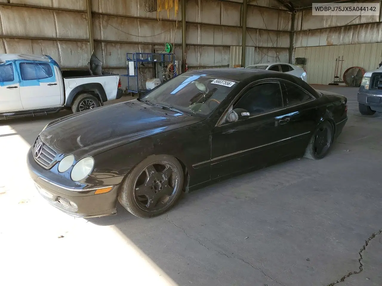 2005 Mercedes-Benz Cl 500 VIN: WDBPJ75JX5A044142 Lot: 56637556