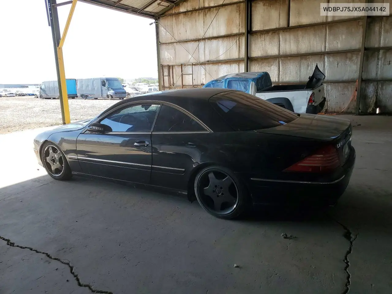 2005 Mercedes-Benz Cl 500 VIN: WDBPJ75JX5A044142 Lot: 56637556