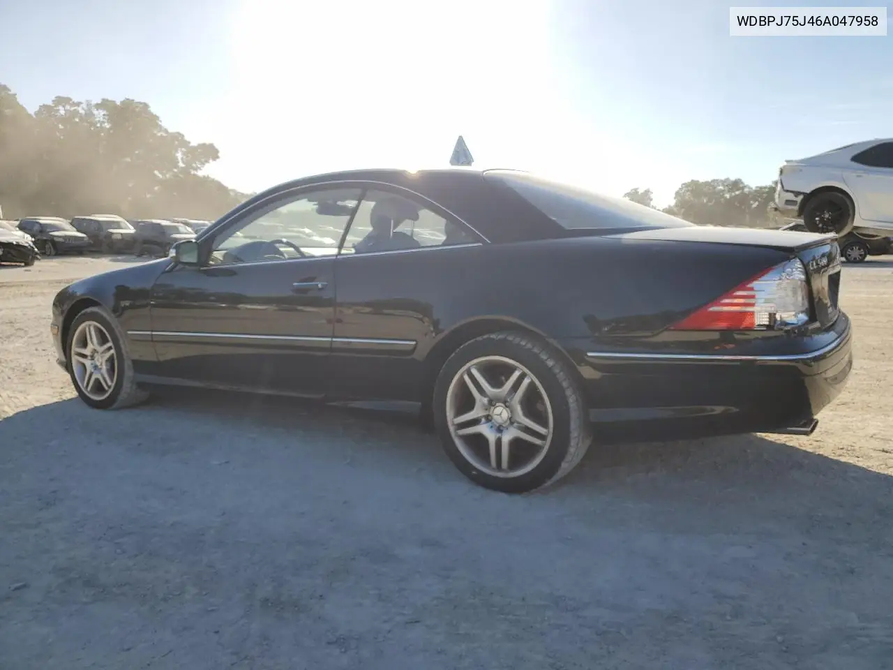 2006 Mercedes Benz Cl 500 VIN: WDBPJ75J46A047958 Lot: 92646955