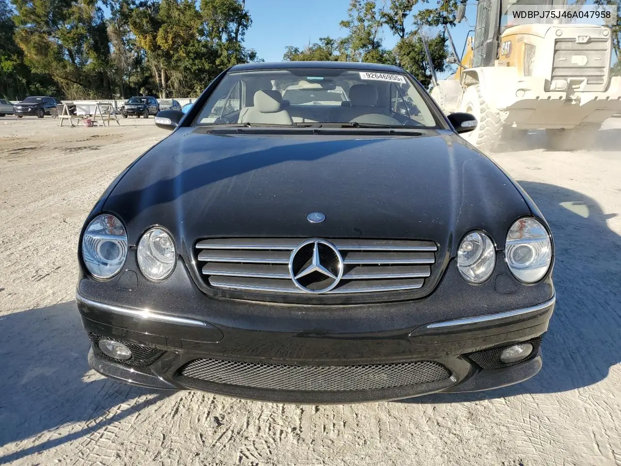 2006 Mercedes Benz Cl 500 VIN: WDBPJ75J46A047958 Lot: 92646955