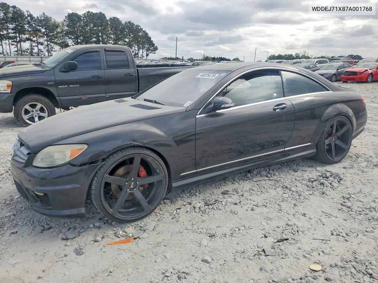 2007 Mercedes-Benz Cl 550 VIN: WDDEJ71X87A001768 Lot: 46835476