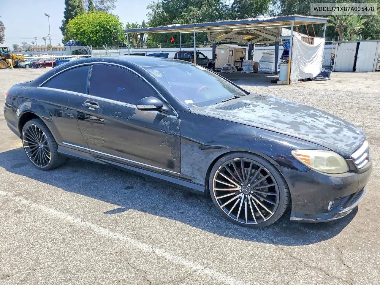 2007 Mercedes-Benz Cl 550 VIN: WDDEJ71X87A005478 Lot: 50970886