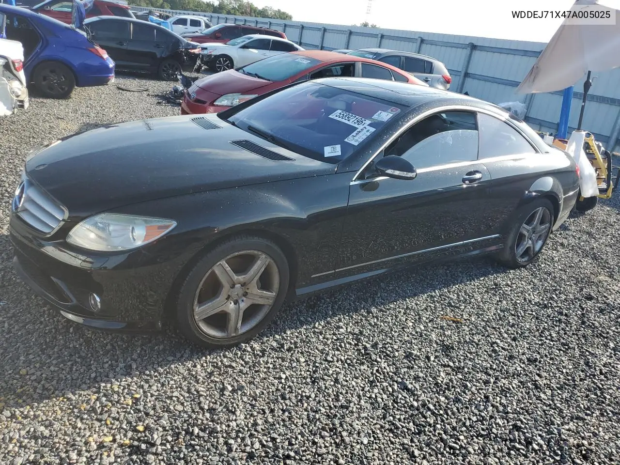 2007 Mercedes-Benz Cl 550 VIN: WDDEJ71X47A005025 Lot: 55892196