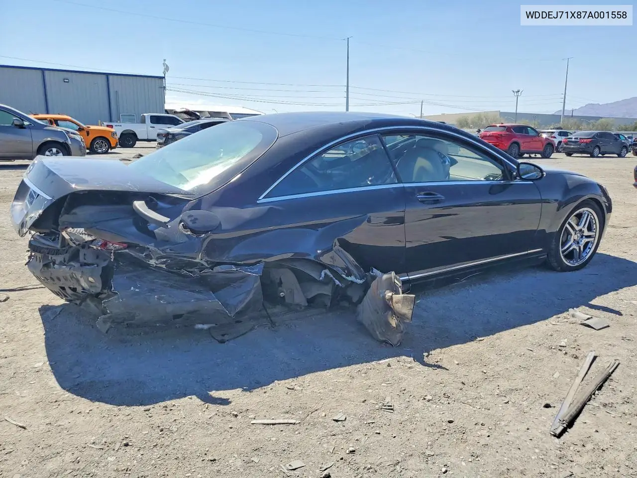 2007 Mercedes-Benz Cl 550 VIN: WDDEJ71X87A001558 Lot: 59232746
