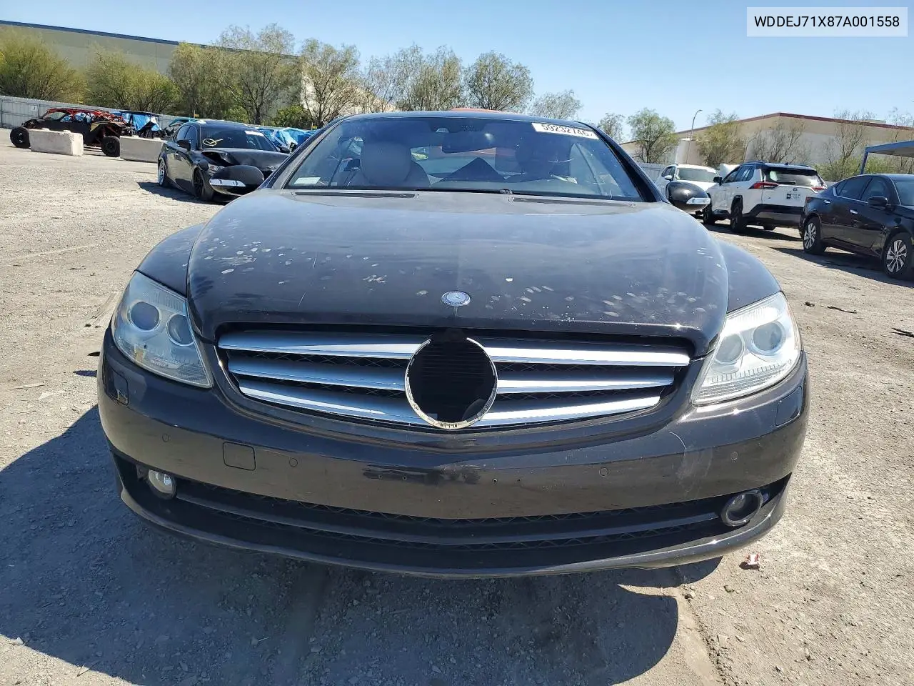 2007 Mercedes-Benz Cl 550 VIN: WDDEJ71X87A001558 Lot: 59232746