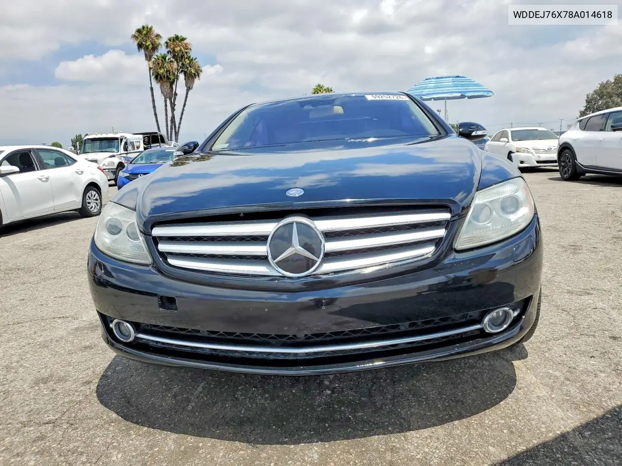 2008 Mercedes-Benz Cl 600 VIN: WDDEJ76X78A014618 Lot: 59252726
