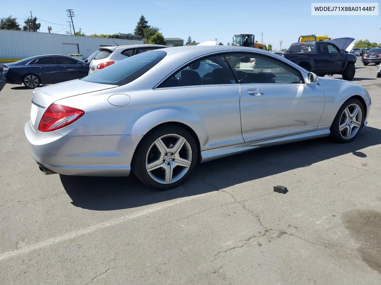 2008 Mercedes-Benz Cl 550 VIN: WDDEJ71X88A014487 Lot: 61765795
