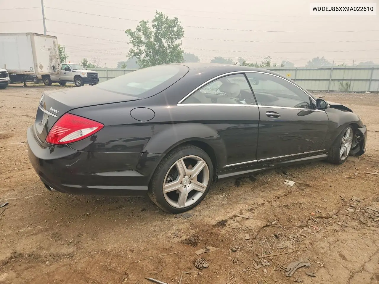 2009 Mercedes-Benz Cl 550 4Matic VIN: WDDEJ86XX9A022610 Lot: 61294266