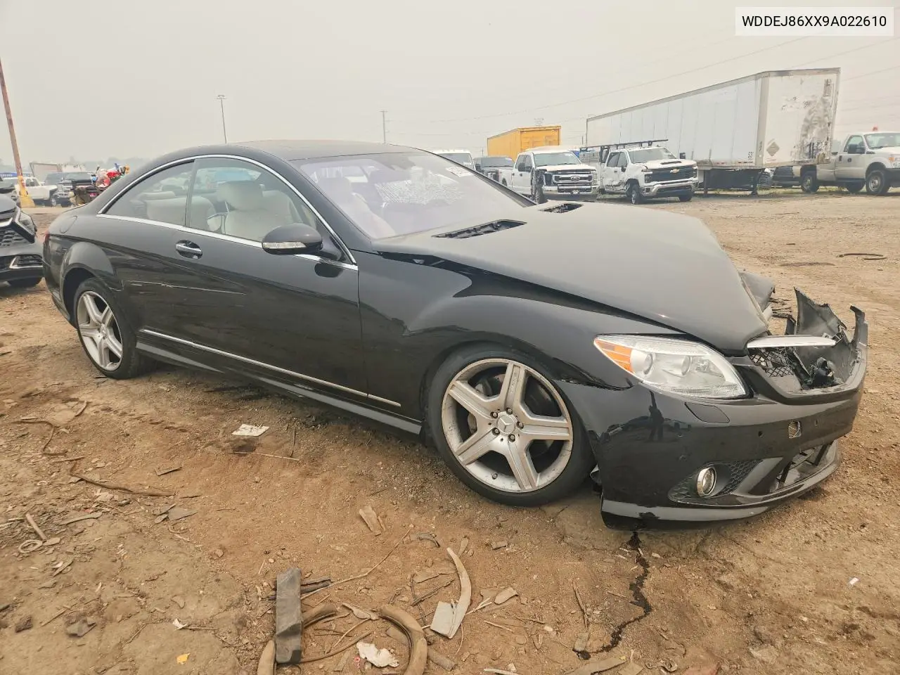 2009 Mercedes-Benz Cl 550 4Matic VIN: WDDEJ86XX9A022610 Lot: 61294266