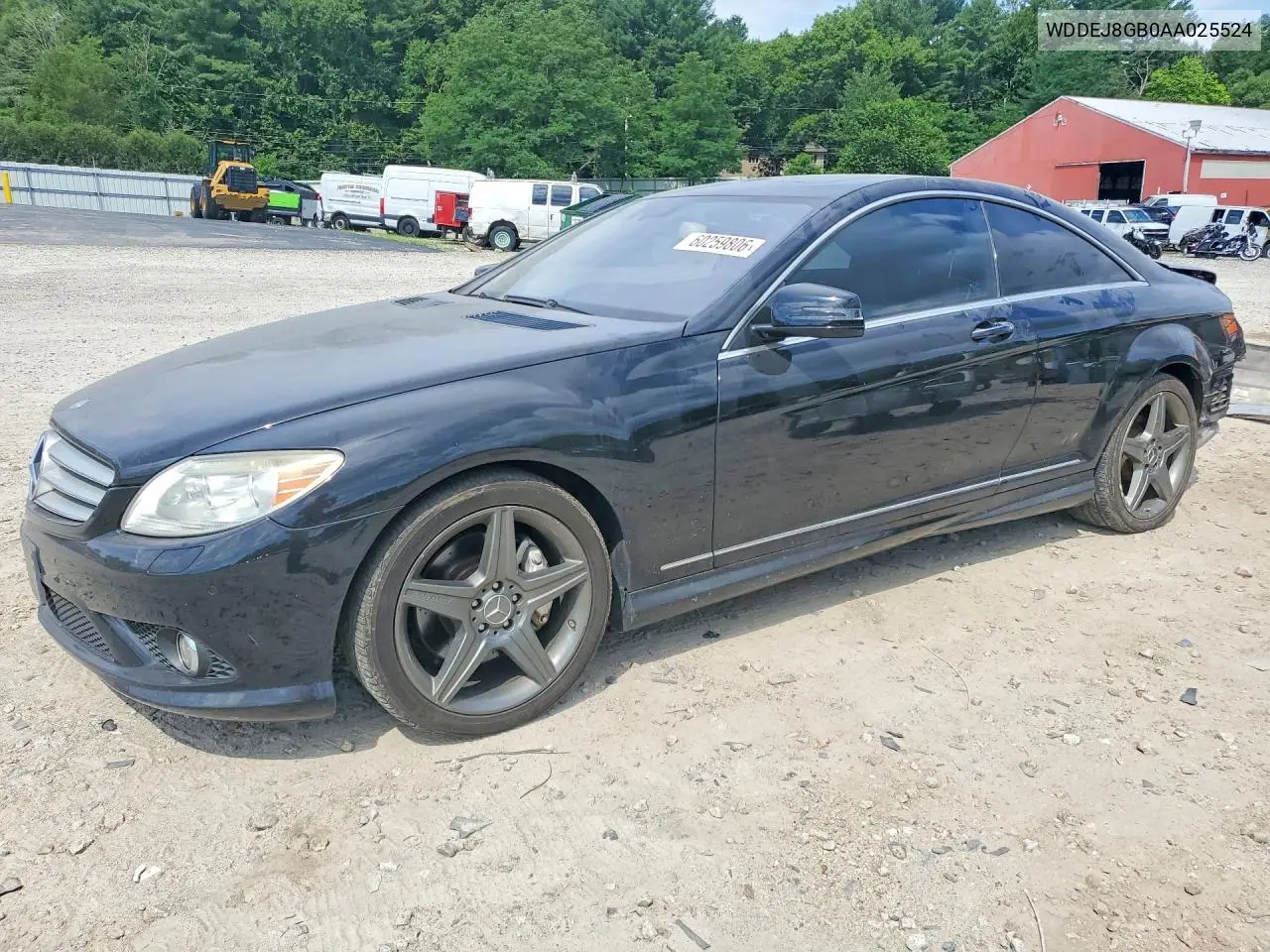 2010 Mercedes-Benz Cl 550 4Matic VIN: WDDEJ8GB0AA025524 Lot: 60259806