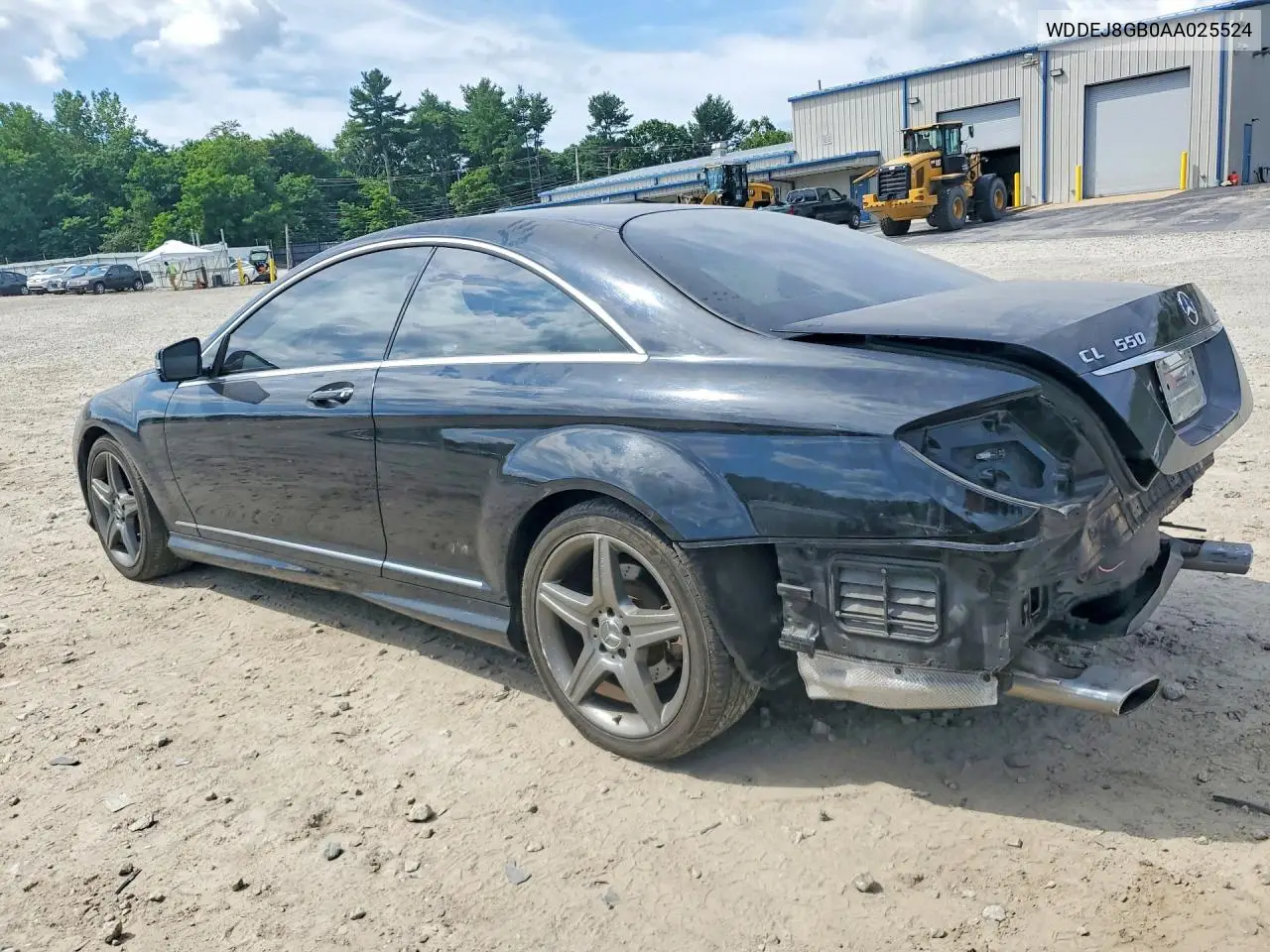 2010 Mercedes-Benz Cl 550 4Matic VIN: WDDEJ8GB0AA025524 Lot: 60259806