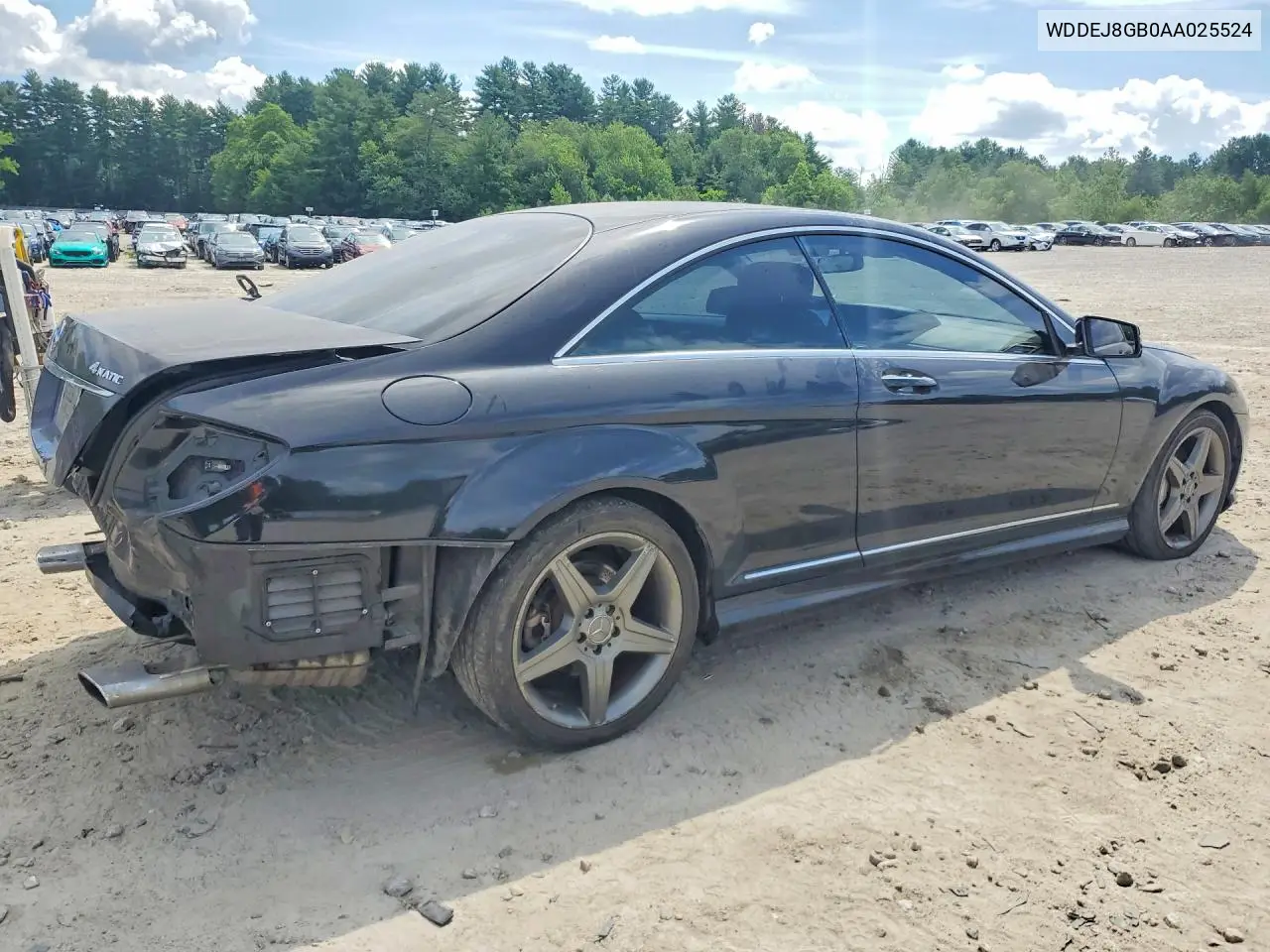 2010 Mercedes-Benz Cl 550 4Matic VIN: WDDEJ8GB0AA025524 Lot: 60259806