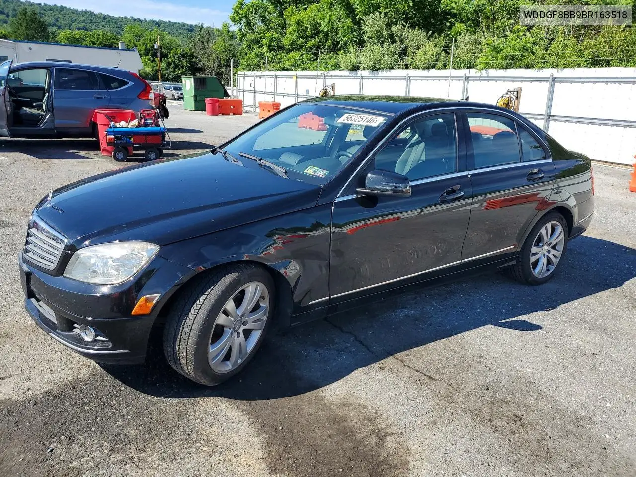 2011 Mercedes-Benz Cl Class C VIN: WDDGF8BB9BR163518 Lot: 56325146