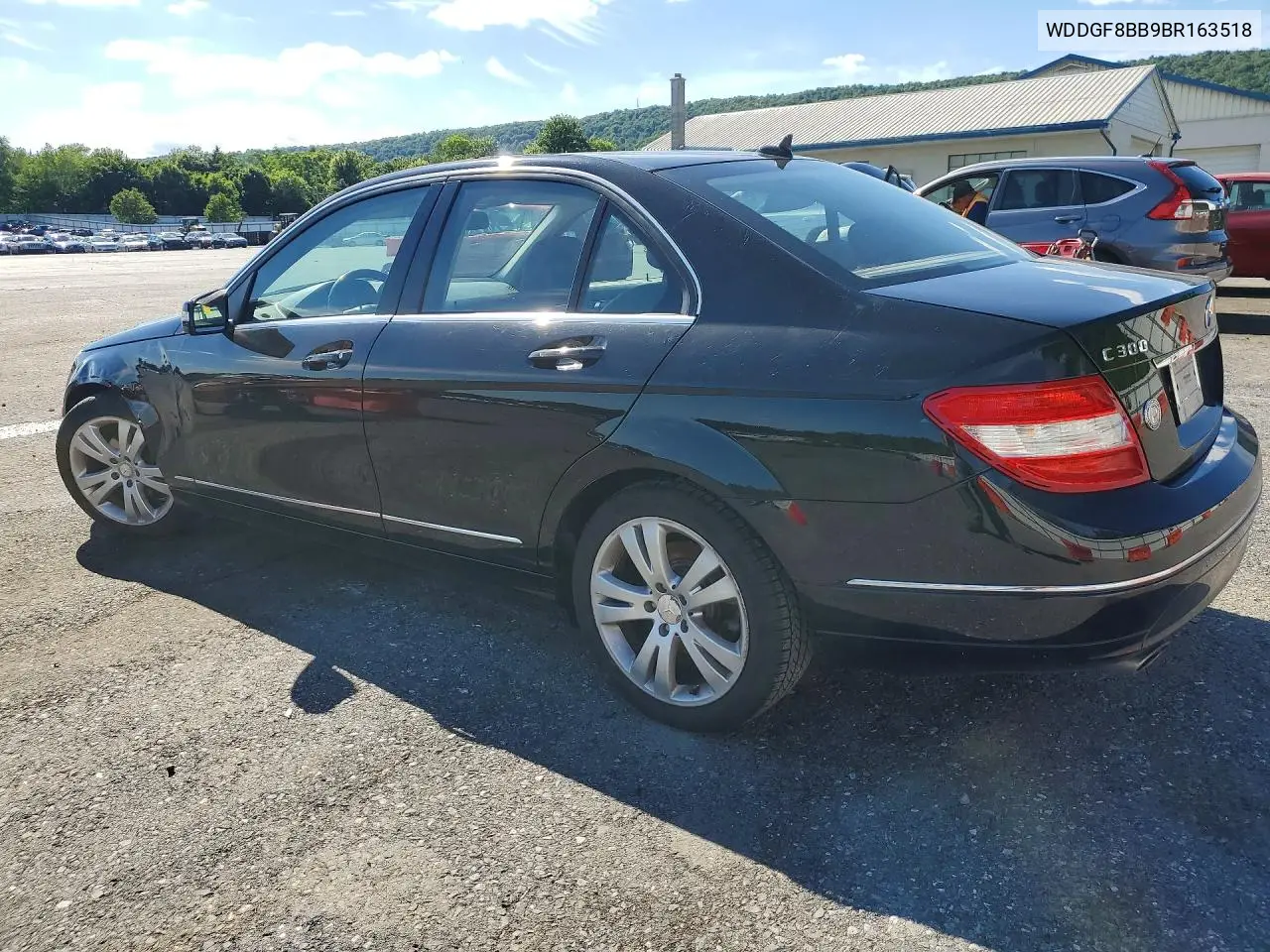 2011 Mercedes-Benz Cl Class C VIN: WDDGF8BB9BR163518 Lot: 56325146
