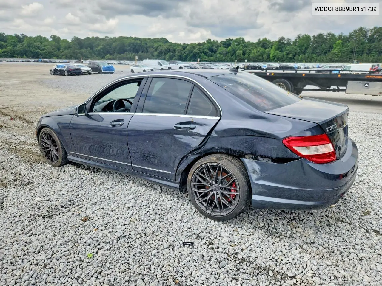 2011 Mercedes-Benz Cl-Class C VIN: WDDGF8BB9BR151739 Lot: 56707246