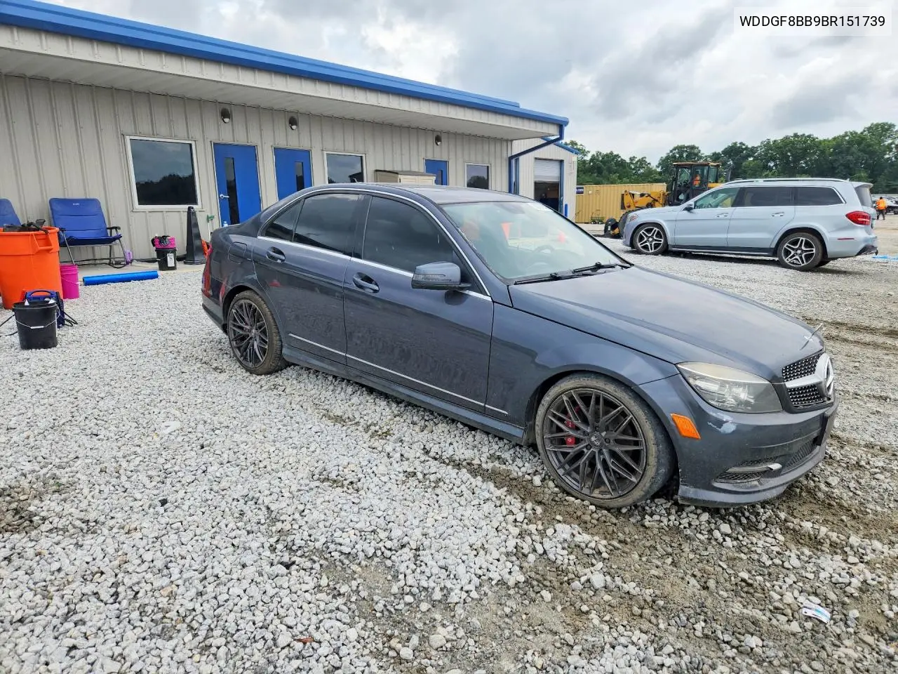 2011 Mercedes-Benz Cl-Class C VIN: WDDGF8BB9BR151739 Lot: 56707246