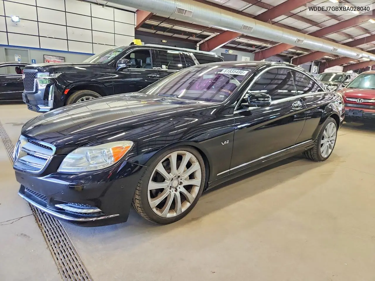 2011 Mercedes-Benz Cl 600 VIN: WDDEJ7GBXBA028040 Lot: 61835486
