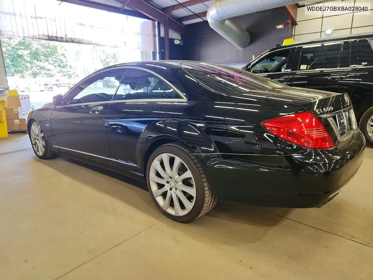 2011 Mercedes-Benz Cl 600 VIN: WDDEJ7GBXBA028040 Lot: 61835486