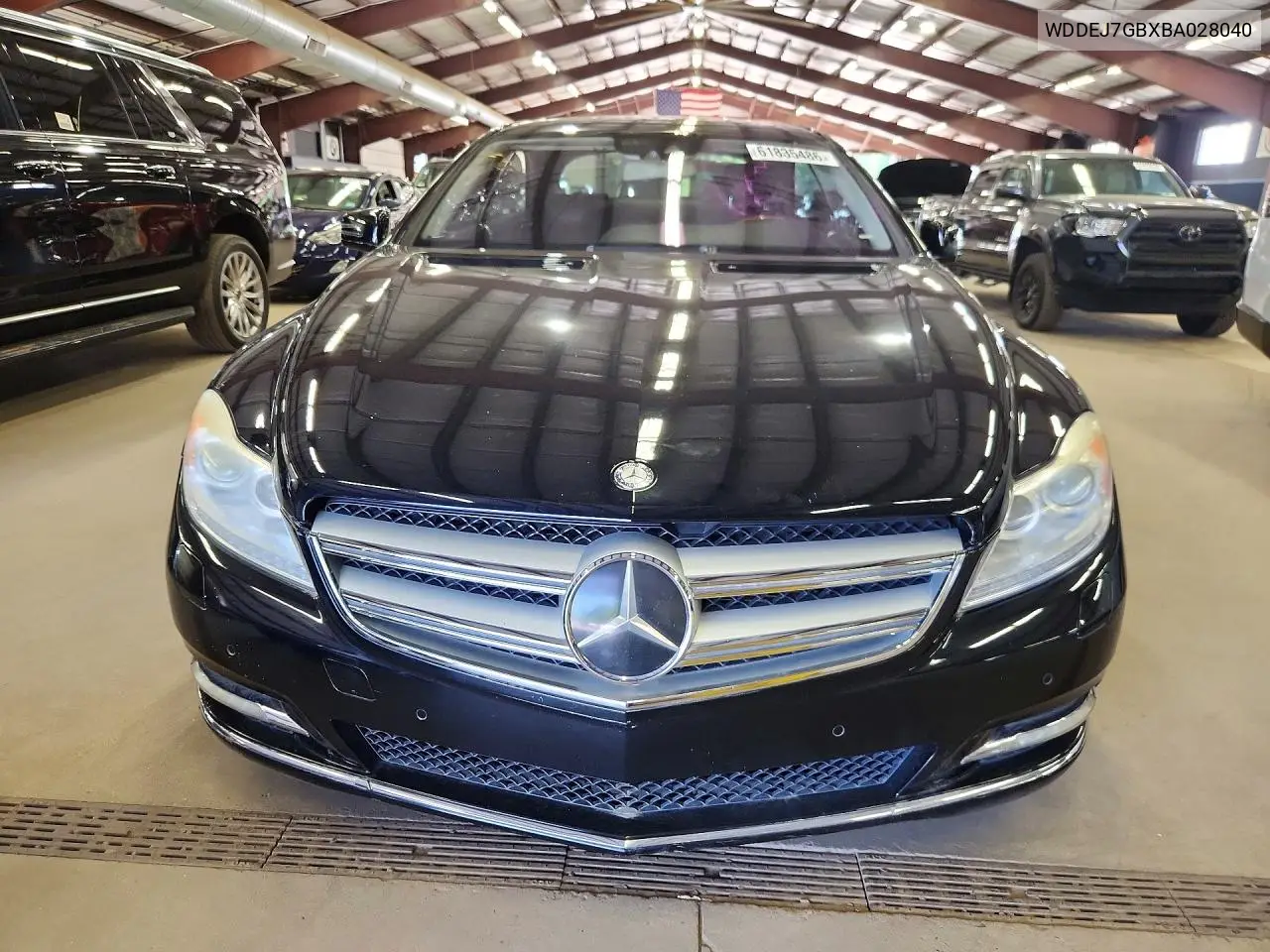 2011 Mercedes-Benz Cl 600 VIN: WDDEJ7GBXBA028040 Lot: 61835486