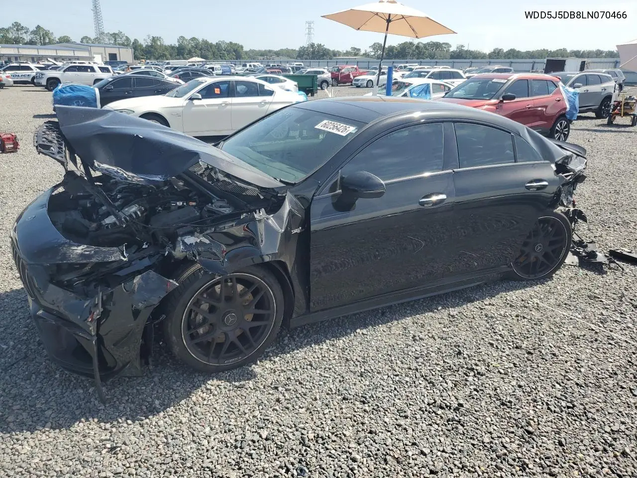 2020 Mercedes-Benz Cla 45 Amg VIN: WDD5J5DB8LN070466 Lot: 60256426