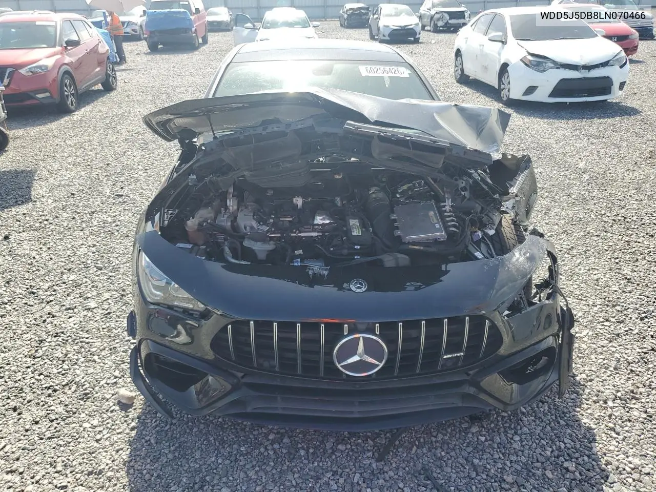 2020 Mercedes-Benz Cla 45 Amg VIN: WDD5J5DB8LN070466 Lot: 60256426