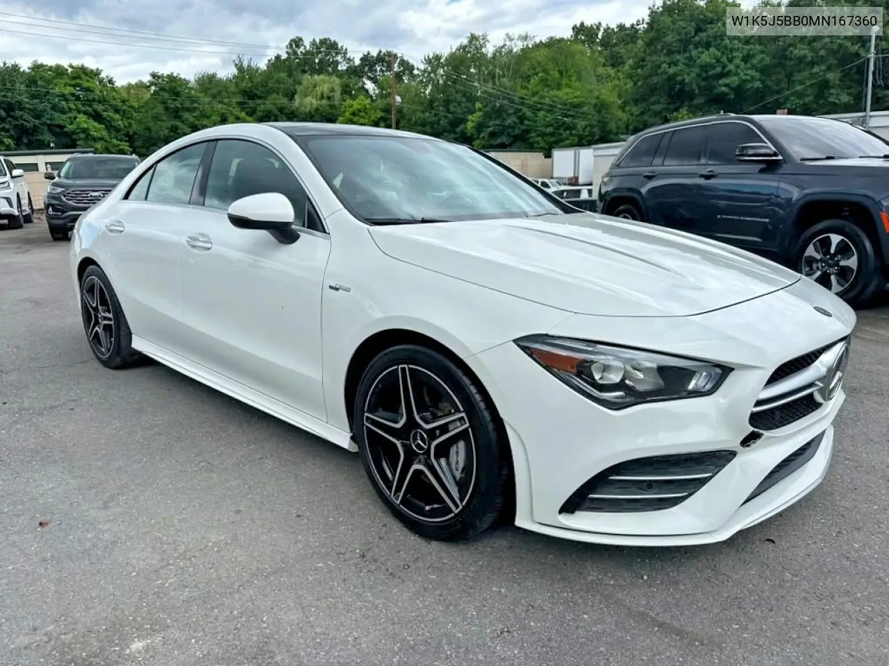 2021 Mercedes-Benz Cla Amg 35 4Matic VIN: W1K5J5BB0MN167360 Lot: 55375456