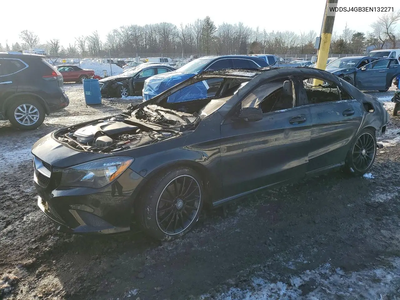 2014 Mercedes-Benz Cla 250 4Matic VIN: WDDSJ4GB3EN132271 Lot: 45601746