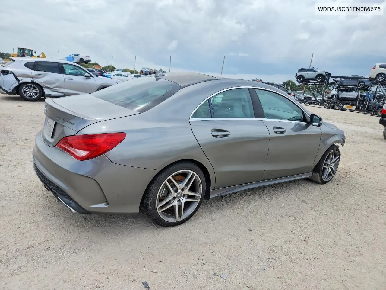 2014 Mercedes-Benz Cla 45 Amg VIN: WDDSJ5CB1EN086676 Lot: 55677356