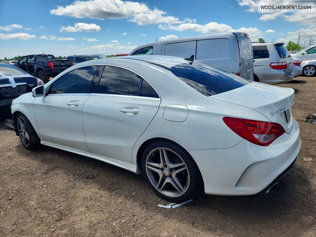 2014 Mercedes-Benz Cla 250 VIN: WDDSJ4EB0EN153694 Lot: 56930696