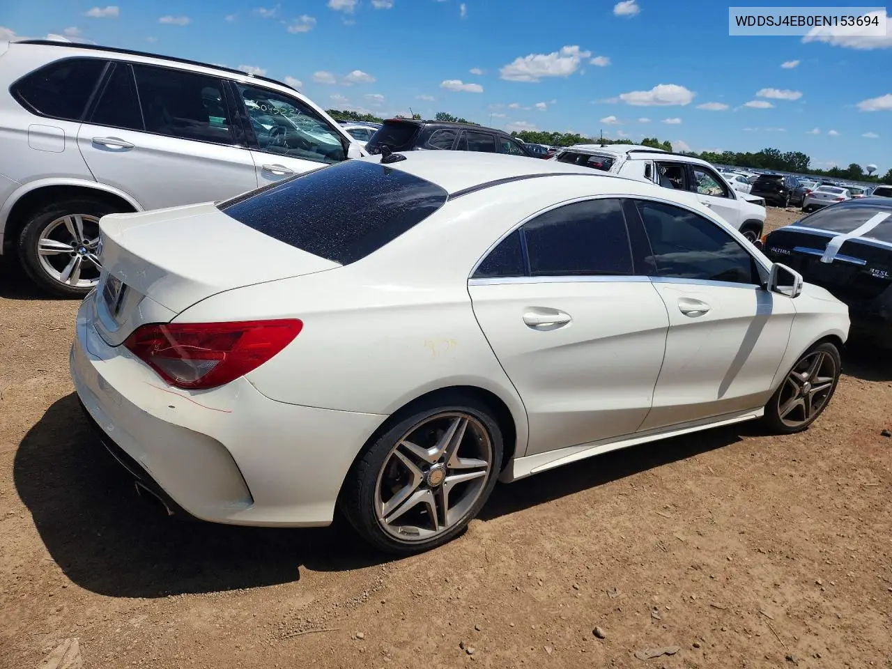 2014 Mercedes-Benz Cla 250 VIN: WDDSJ4EB0EN153694 Lot: 56930696