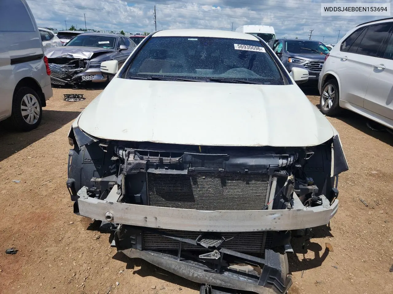 2014 Mercedes-Benz Cla 250 VIN: WDDSJ4EB0EN153694 Lot: 56930696