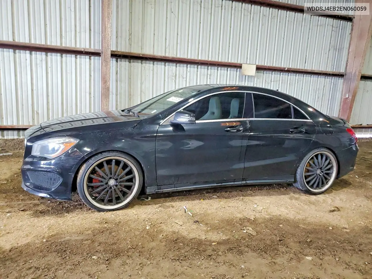 2014 Mercedes-Benz Cla 250 VIN: WDDSJ4EB2EN060059 Lot: 57205056
