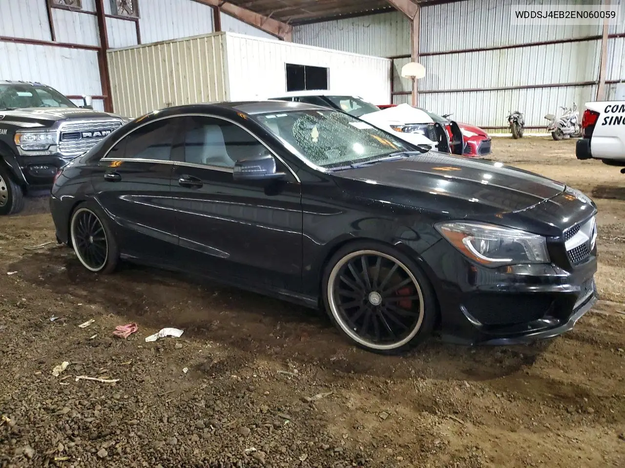 2014 Mercedes-Benz Cla 250 VIN: WDDSJ4EB2EN060059 Lot: 57205056