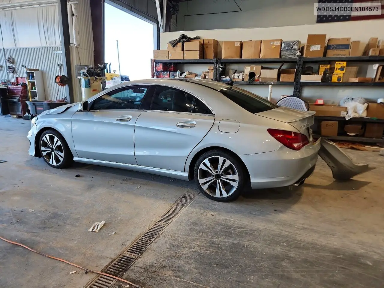 2014 Mercedes-Benz Cla 250 4Matic VIN: WDDSJ4GB0EN104573 Lot: 57316056