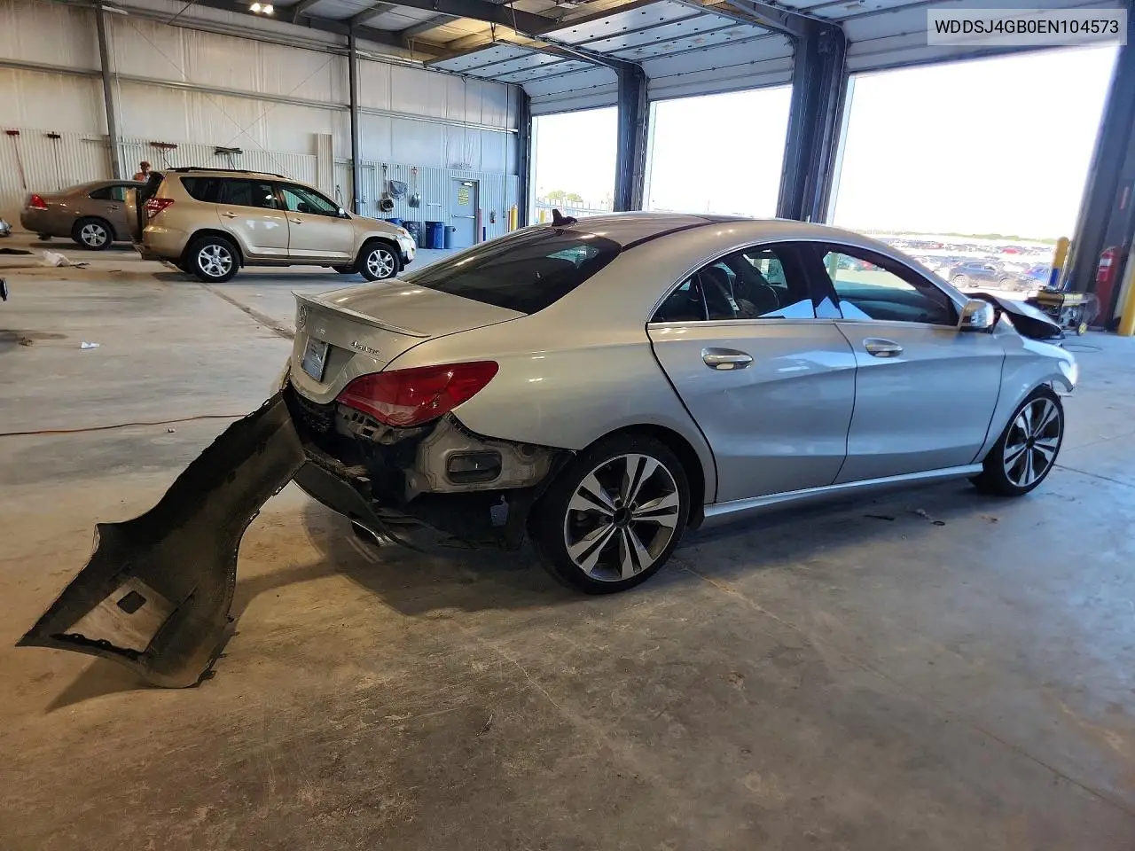 2014 Mercedes-Benz Cla 250 4Matic VIN: WDDSJ4GB0EN104573 Lot: 57316056