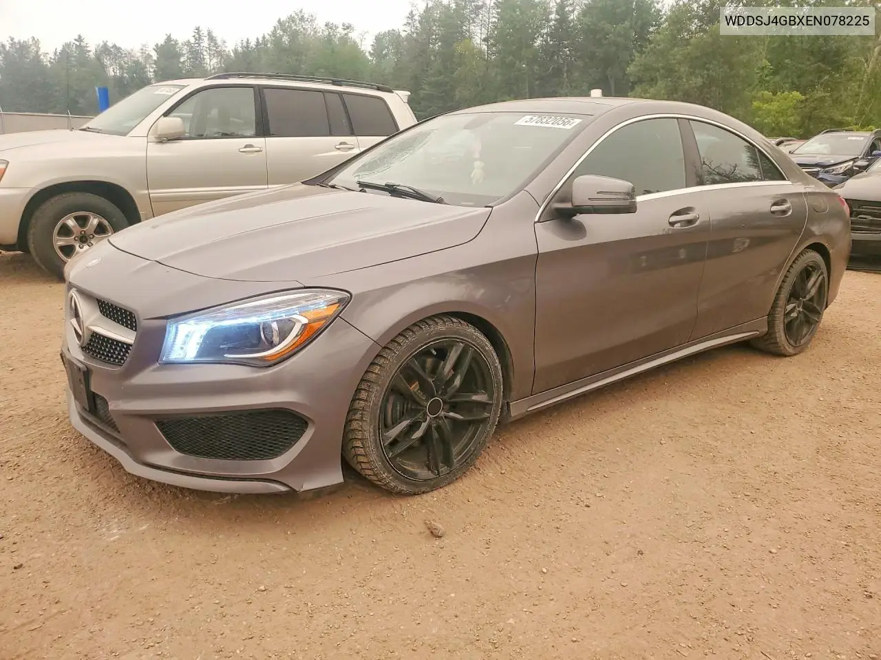 2014 Mercedes-Benz Cla 250 4Matic VIN: WDDSJ4GBXEN078225 Lot: 57832056